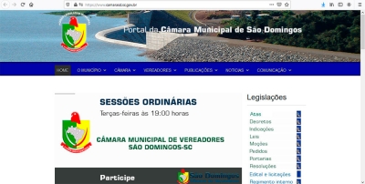 Câmara Municipal de São Domingos-SC